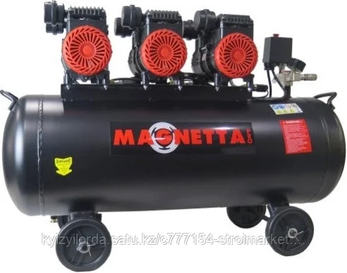 Компрессор MAGNETTA BW800H3-100 воздушный безмасляный
