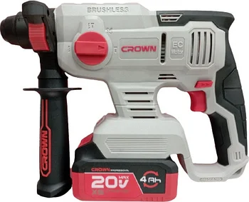 Перфоратор аккумуляторный CROWN CT28010HXS-4 BMC