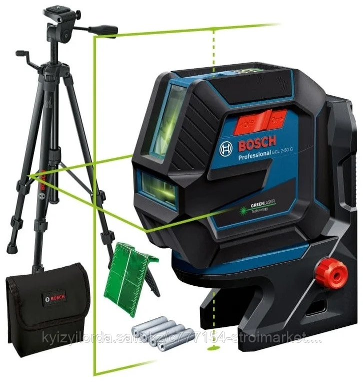 Уровень лазерный BOSCH GCL 2-50 G 0601066M01 (50 м, ±0,30мм/м)